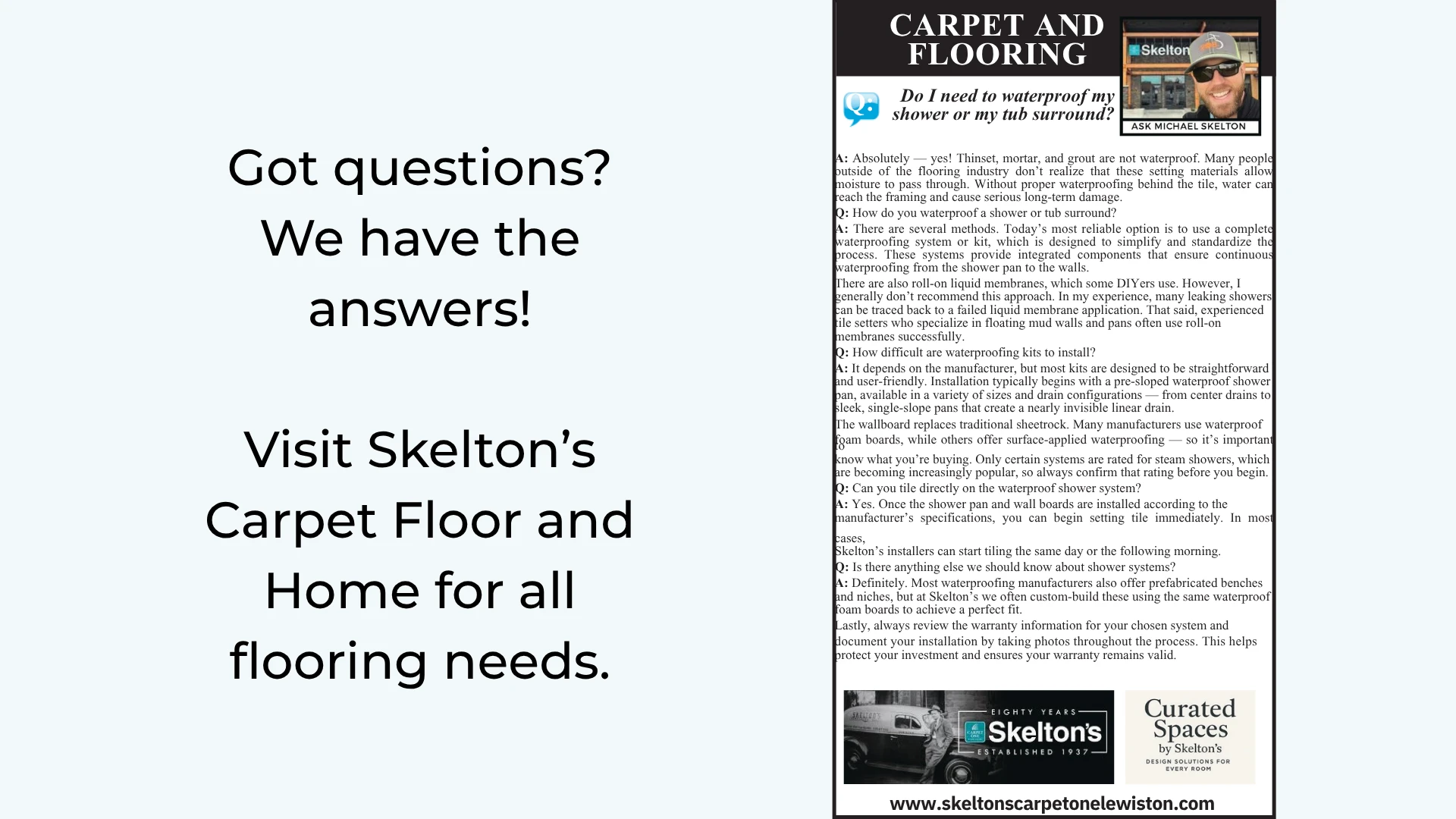 skeltons answers questions